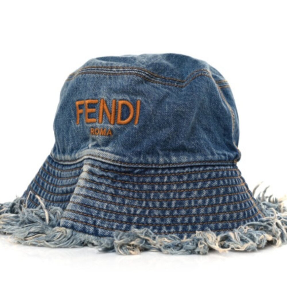 Fendi Denim Bucket Hat - Picture 7 of 7